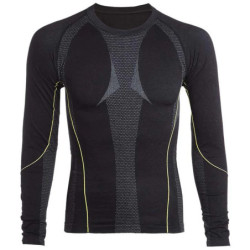 Tee-shirt manches longues sous-vêtement respirant North Ways Caproni noir