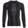 Tee-shirt manches longues sous-vêtement respirant North Ways Caproni noir