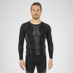 Tee-shirt manches longues sous-vêtement respirant North Ways Caproni noir