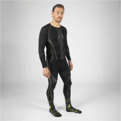 Tee-shirt manches longues sous-vêtement respirant North Ways Caproni noir
