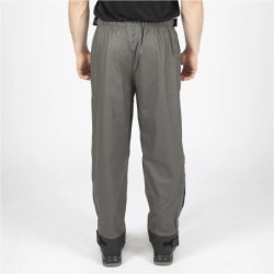 Pantalon de pluie North Ways Flex unisexe Piranha gris noir 50% PU 50% PVC