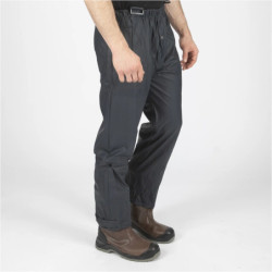 Pantalon de pluie North Ways Flex unisexe Shark bleu marine waterproof