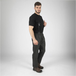 Pantalon de pluie North Ways Flex unisexe Shark vert olive waterproof