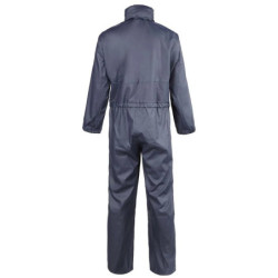 Combinaison de pluie unisexe ORK Nine Worths avec capuche et double fermeture marine