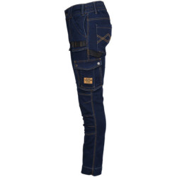 Pantalon de travail multipoches façon jean Usain North Ways col