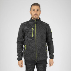 Gilet de travail Nato Noir chiné