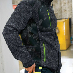Gilet de travail Nato Noir chiné