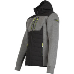 Blouson de travail HIRO couleur Gris et noir