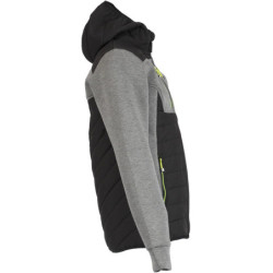 Blouson de travail HIRO couleur Gris et noir
