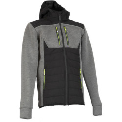 Blouson de travail HIRO couleur Gris et noir