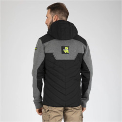 Blouson de travail HIRO couleur Gris et noir