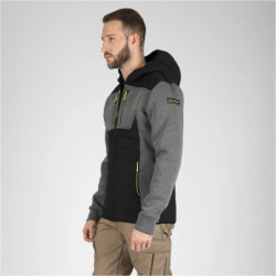 Blouson de travail HIRO couleur Gris et noir