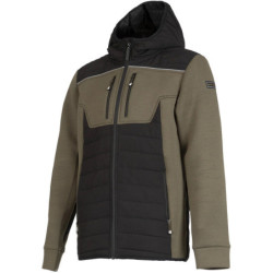 Blouson de travail HIRO couleur Kaki et noir