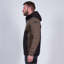 Blouson de travail HIRO couleur Kaki et noir