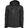 Veste Softshell imperméable à capuche Flores North Ways noir