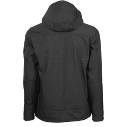 Veste Softshell imperméable à capuche Flores North Ways noir