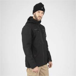 Veste Softshell imperméable à capuche Flores North Ways noir