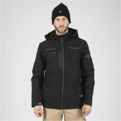 Veste Softshell imperméable à capuche Flores North Ways noir