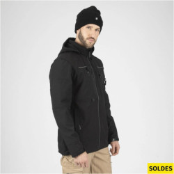 Veste Softshell imperméable à capuche Flores North Ways noir