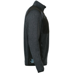 Gilet de travail polaire Arsenal 100% polyester anthracite