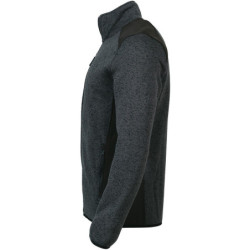 Gilet de travail polaire Arsenal 100% polyester anthracite