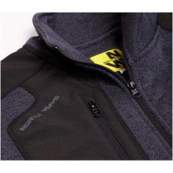Gilet de travail polaire Arsenal 100% polyester anthracite
