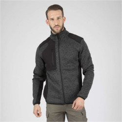 Gilet de travail polaire Arsenal 100% polyester anthracite