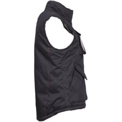 Gilet sans manche femme multipoches noir Northways Ouatine Maryse waterproof