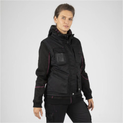 Gilet sans manche femme multipoches noir Northways Ouatine Maryse waterproof