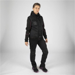 Gilet sans manche femme multipoches noir Northways Ouatine Maryse waterproof