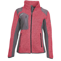 Veste de travail femme Louise 100% polyester couleur corail