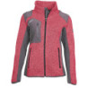 Veste de travail femme Louise North Ways 100% polyester couleur corail