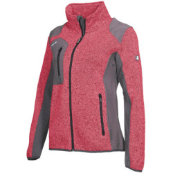Veste de travail femme Louise 100% polyester couleur corail