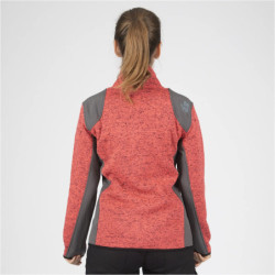 Veste de travail femme Louise 100% polyester couleur corail