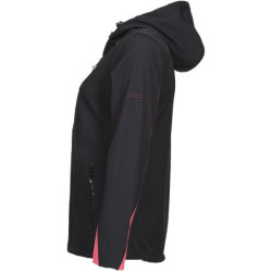 Veste de travail pour femme Justine couleur noire