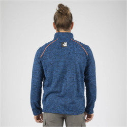 Gilet de travail Lenny Marine et Orange fluo