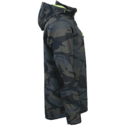 Blouson de travail Borel Woodland et Jaune fluo