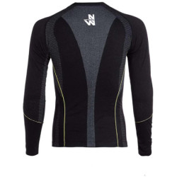 Tee-shirt manches longues sous-vêtement respirant North Ways Caproni noir