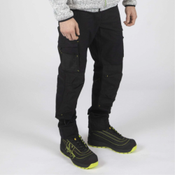 Pantalon de travail North Ways Adam noir avec emplacements genouillères