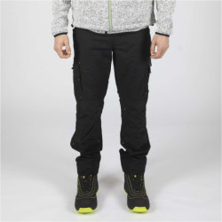Pantalon de travail North Ways Adam noir avec emplacements genouillères