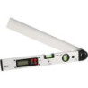Sauterelle d'angle digitale 225° en aluminium