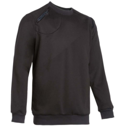 Pull avec col ras-le-coup Léon couleur noir