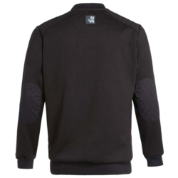 Pull avec col ras-le-coup Léon couleur noir