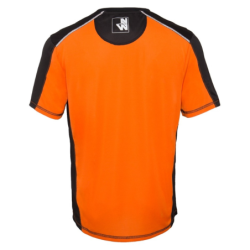 T-shirt sport North Ways Halley respirant anti-UV orange noir