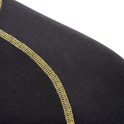 Sous-pull manches longues sous-vêtement Nine Worths Ferber noir