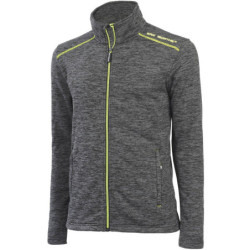 Gilet de travail Lenny Gris chiné et Jaune fluo