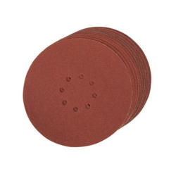 Lot 10 abrasifs diamètre 215mm pour DS200 DS210 DS920 et DS930 Scheppach 240