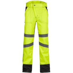 Pantalon de travail haute visibilité jaune Bellus Nine Worths
