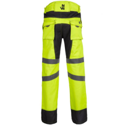 Pantalon de travail haute visibilité jaune Bellus North Way