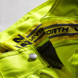 Pantalon de travail haute visibilité jaune Bellus North Way